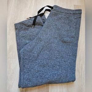 Calvin Klein Womens Fleece Lined Charcoal Joggers Size Large